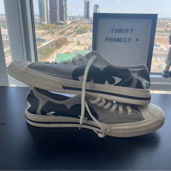 Converse Comme des Garçons PLAY Jack Purcell Sneakers - Picture 5 of 9